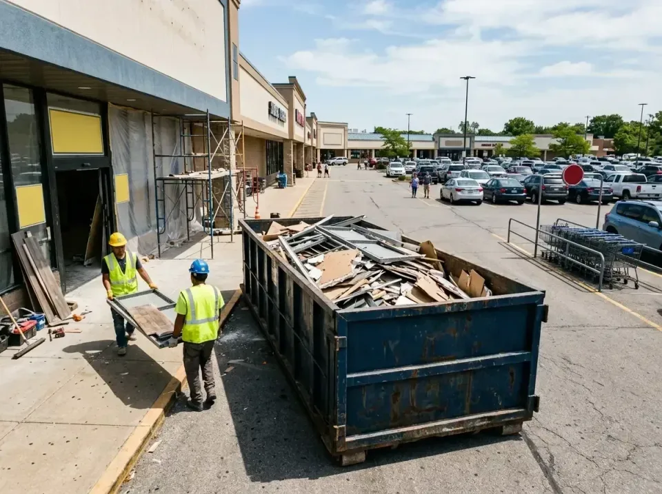 retail-store-renovation-debris-003 — frequently asked questions, Roll-off Dumpster Rentals in Richlands, NC